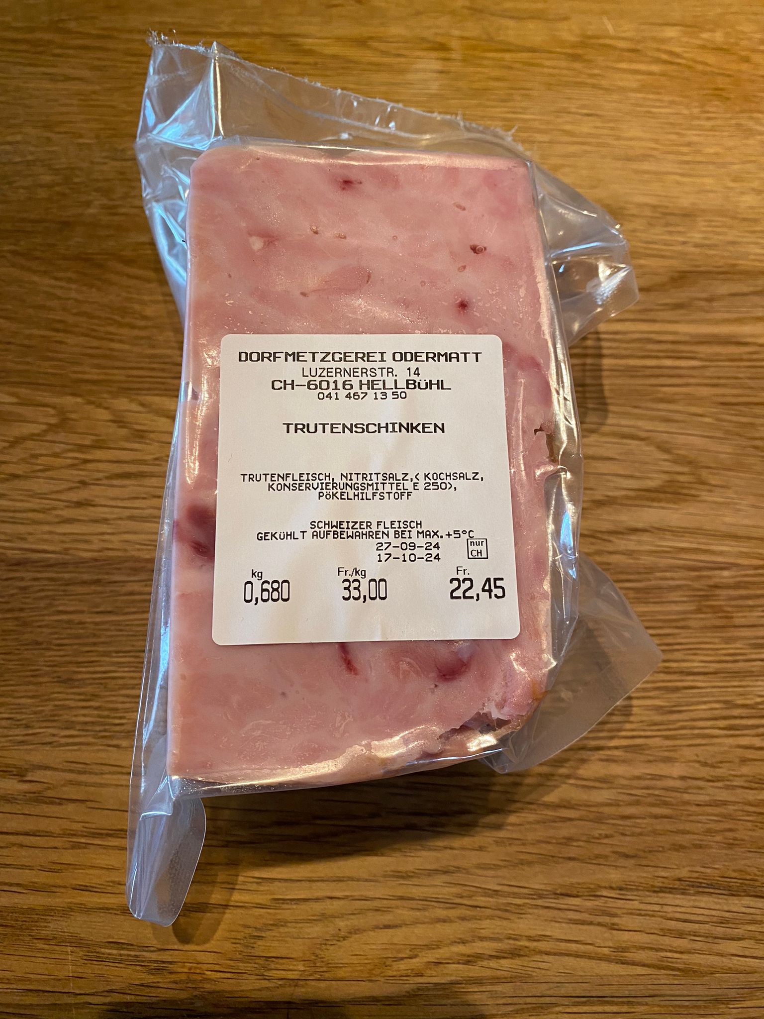 Truten Schinken